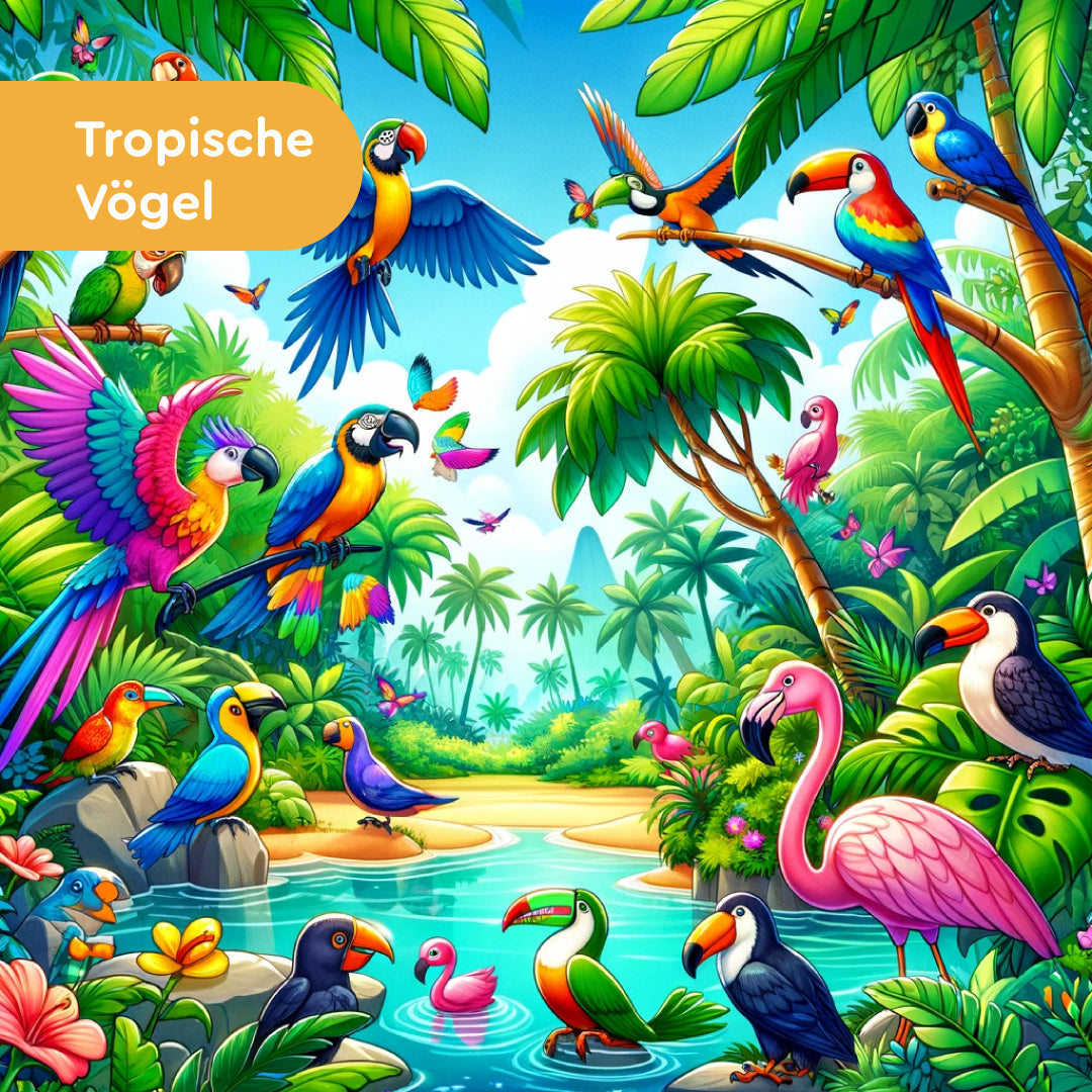 Tropische Vögel