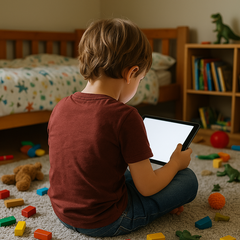Warum zu viel Tablet-Zeit Kinder wütend macht – und wie Ohrlaf helfen kann