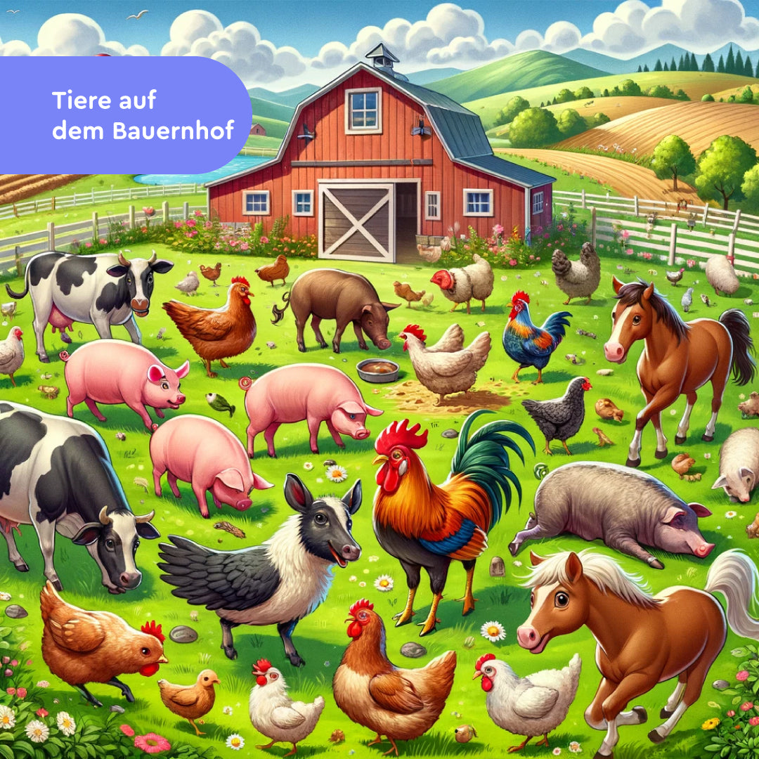 Tiere auf dem Bauernhof